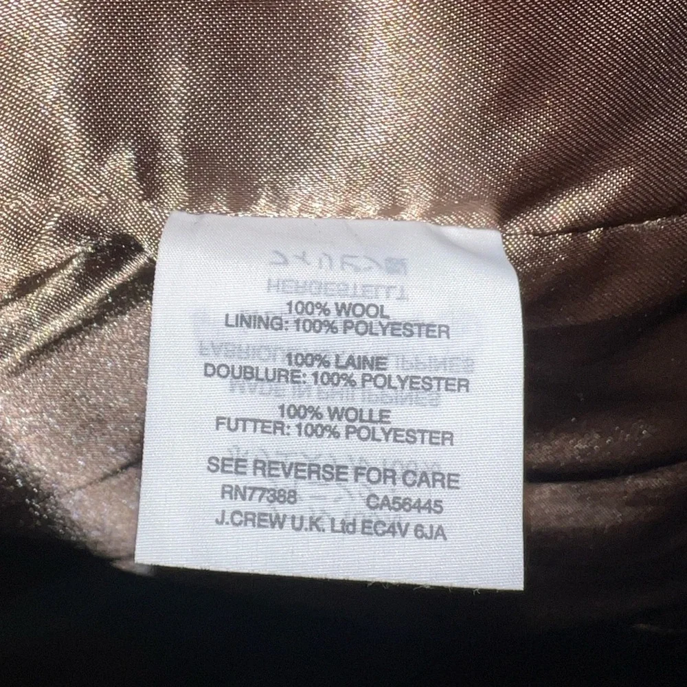 J Crew Regent Wool Coat - Picture 5 of 6